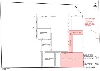 Situationsplan og byggeplads